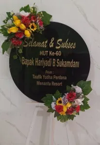 Papan Akrilik Ucapan Ulang Tahun Gelora Bung Karno